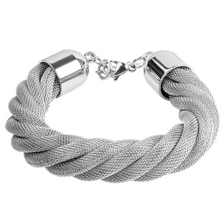 Foto 1 | Foto 1 | Pulsera West Coast Jewelry De Acero Inoxidable Con Malla Retorcida - Venta Internacional.