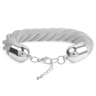 Foto 2 | Foto 2 | Pulsera West Coast Jewelry De Acero Inoxidable Con Malla Retorcida - Venta Internacional.