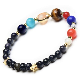 Foto 4 | Foto 4 | Pulsera West Coast Jewelry Solar System Con Cuentas De Arenisca - Venta Internacional.