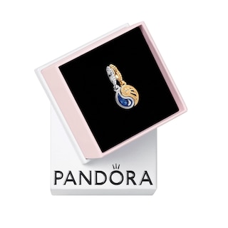 Foto 1 | Foto 1 | Charm Pandora Sol y Luna Dividibles con Cristal Azul - Venta Internacional