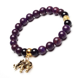 Foto 4 | Foto 4 | Pulsera West Coast Jewelry Con Colgante De Elefante Y Piedra De Ágata - Venta Internacional.
