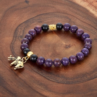 Foto 5 | Foto 5 | Pulsera West Coast Jewelry Con Colgante De Elefante Y Piedra De Ágata - Venta Internacional.
