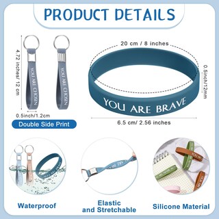 Foto 2 | Foto 2 | Pulseras Y Llaveros Motivacionales Sratte 120 Unidades (varios) - Venta Internacional.