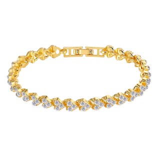 Foto 2 | Foto 2 | Pulsera Huoguo Love Diamond Para Mujer Aleación Regalo Para El Día De La Madre - Venta Internacional.