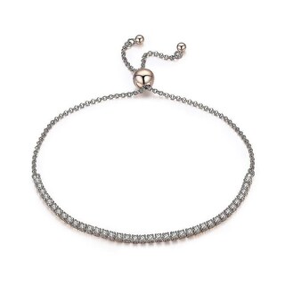 Foto 3 | Foto 3 | Pulsera Huoguo De Plata De Ley Con Hebra Brillante Para Mujer - Venta Internacional.
