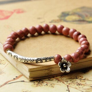 Foto 2 | Foto 2 | Pulsera Huoguo Para Mujer Con Cuentas Multicolores Con Costuras Metálicas - Venta Internacional.