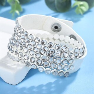 Foto 1 | Foto 1 | Pulsera Huoguo Stone Brangle Blanca Para Mujer - Venta Internacional.