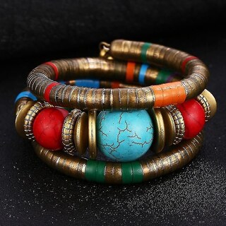Foto 2 | Foto 2 | Pulsera Huoguo Stone Brangle Blanca Para Mujer - Venta Internacional.