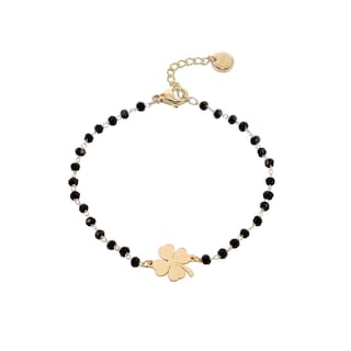 Foto 4 | Foto 4 | Pulsera Huoguo Con Cadena De Perlas De Cristal En Oro Rosa Para Mujer - Venta Internacional.