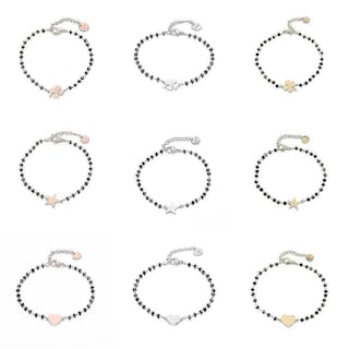 Foto 2 | Foto 2 | Pulsera Huoguo Crystal Beads Chain Gold-star Para Mujer - Venta Internacional.