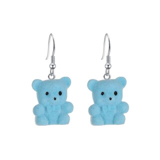 Foto 1 | Foto 1 | Pendientes Huoguo Bonito Animalito Flocado Para Niñas - Venta Internacional.