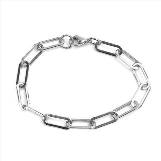 Foto 3 | Foto 3 | Brazalete Huoguo Cadena Tipo Cable Con Eslabones De Acero Inoxidable Oro Rosa - Venta Internacional.