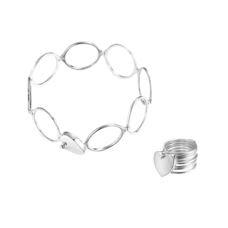 Foto 3 | Foto 3 | Pulsera Tipo Anillo Huoguo Convertible Retractable Love 18 8 Cm - Venta Internacional.