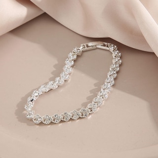 Foto 4 | Foto 4 | Pulsera Huoguo Love Diamond Para Mujer Aleación Regalo Para El Día De La Madre - Venta Internacional.