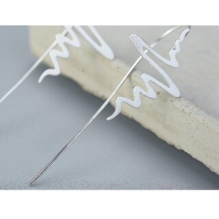 Foto 4 | Foto 4 | Pendientes De Plata De Ley 925 Con Diseño De Serpiente Para Mujer - Venta Internacional.