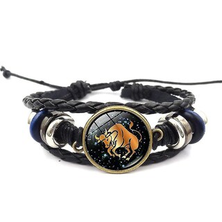 Foto 1 | Foto 1 | Pulsera Huoguo Twelve Constellation Taurus Tejida A Mano Con Cuentas - Venta Internacional.