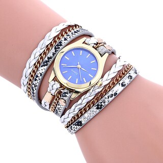 Foto 1 | Foto 1 | Pulsera Huoguo De Piel Tejida A La Moda De Estilo Bohemio - Venta Internacional.