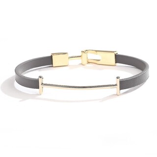 Foto 4 | Foto 4 | Pulsera Huoguo Punk De Piel De Vacuno  Estilo Cruzado  2 Colores Azules  Para Mujer - Venta Internacional.