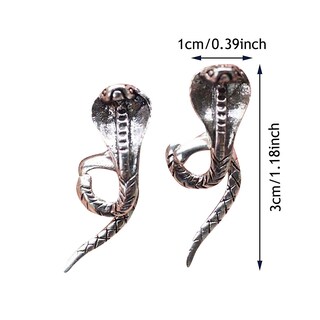 Foto 3 | Foto 3 | Pendientes Huoguo Fashion 3d De Simulación De Animales Para Mujer - Venta Internacional.