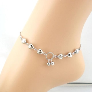 Foto 2 | Foto 2 | Sandalia Anklet Heart Cherries Para Mujer Descalza Joyería De Playa - Venta Internacional.