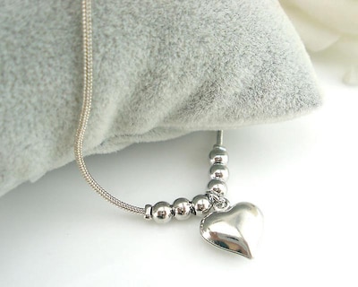 Foto 3 | Foto 3 | Pulsera Tobillera Con Colgante En Forma De Corazón Con Forma De Delfín Para Mujer - Venta Internacional.