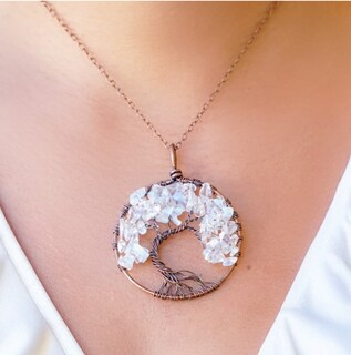 Foto 3 | Foto 3 | Colgante Tree Of Life Con Piedra Amatista Circe Boutique - Venta Internacional.
