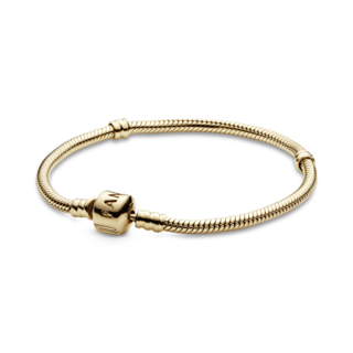 Foto 1 | Foto 1 | Pulsera Pandora De Oro 14k Moments Original Joyería Moda 550702 Baño De Oro 14k Colección Pandora Moments Original