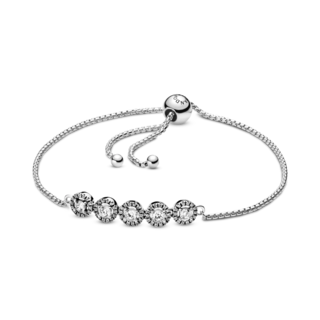 Foto 1 | Foto 1 | Pulsera Pandora Deslizante Brillo Redondo Original Exclusivo 598510c01 Ajustable Joyería De Lujo Para Mujer Ideal