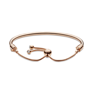 Foto 2 | Foto 2 | Pulsera Pandora Deslizante Tallo De Flor Recubrimiento En 14k 587953cz Ajustable Joyería De Lujo Para Mujer Ideal