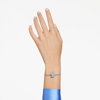 Foto 5 | Foto 5 | Pulsera Swarovski Iconic Swan Cisne Azul Baño De Rodio 5660595 Joyería De Lujo Para Mujer Ideal Para Regalo Elegante