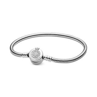 Foto 1 | Foto 1 | Pulsera Pandora Moments Cadena De Serpiente Resplandeciente 599046c01 Cadena De Serpiente Icónica Colección Pandora Moments