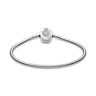 Foto 2 | Foto 2 | Pulsera Pandora Moments Cadena De Serpiente Resplandeciente 599046c01 Cadena De Serpiente Icónica Colección Pandora Moments