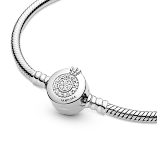 Foto 4 | Foto 4 | Pulsera Pandora Moments Cadena De Serpiente Resplandeciente 599046c01 Cadena De Serpiente Icónica Colección Pandora Moments