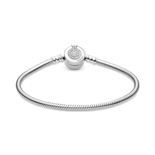 Foto 6 | Foto 6 | Pulsera Pandora Moments Cadena De Serpiente Resplandeciente 599046c01 Cadena De Serpiente Icónica Colección Pandora Moments