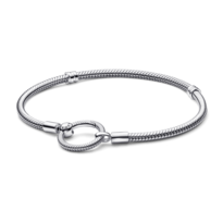 Pulsera Pandora Cadena De Serpiente Broche Forma Esterlina 592242c00 Cadena De Serpiente Icónica Joyería De Lujo Para Mujer