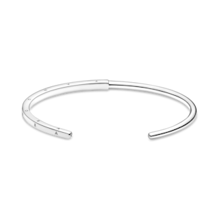 Foto 2 | Foto 2 | Pulsera Rígido I-d Pandora Signature Original Joyería Moda 599493c00 Diseño Rígido Elegante Joyería De Lujo Para Mujer
