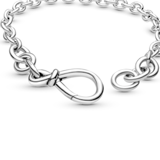 Foto 4 | Foto 4 | Pulsera Pandora De Cadena Nudo Infinito Grueso Original 598911c00 Joyería De Lujo Para Mujer Ideal Para Regalo Elegante