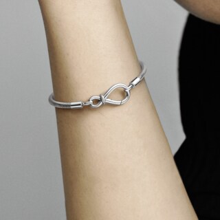 Foto 6 | Foto 6 | Pulsera Pandora Cadena De Serpiente Nudo Infinito Moments 590792c00 Cadena De Serpiente Icónica Colección Pandora Moments