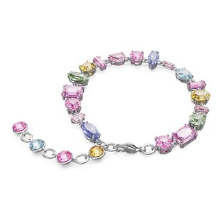 Foto 4 | Foto 4 | Pulsera Swarovski Gema Tallas Mixtas Multicolor Baño Rodio 5656427 Joyería De Lujo Para Mujer Ideal Para Regalo