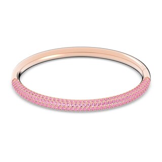 Foto 1 | Foto 1 | Pulsera Swarovski Stone Rosa Baño Tono Oro Rosa Para Mujer 5642916 Baño De Oro Rosa 14k Joyería De Lujo Para Mujer