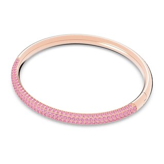 Foto 2 | Foto 2 | Pulsera Swarovski Stone Rosa Baño Tono Oro Rosa Para Mujer 5642916 Baño De Oro Rosa 14k Joyería De Lujo Para Mujer