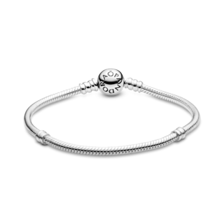 Foto 2 | Foto 2 | Pulsera Pandora Moments Cadena De Serpiente Con Centelleante 590743cz Cadena De Serpiente Icónica Colección Pandora Moments