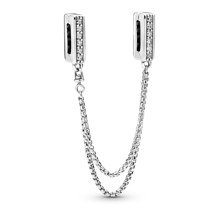 Foto 1 | Foto 1 | Cadena De Seguridad Pandora Detalles Relucientes Reflexions 798269cz Colección Pandora Reflexions Oficial Joyería De Lujo