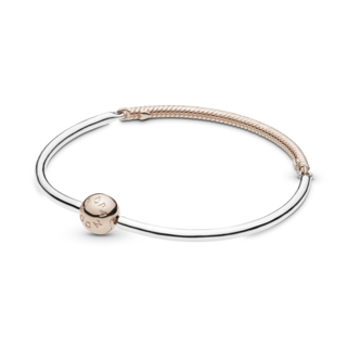 Foto 1 | Foto 1 | Pulsera Pandora Moments En Tres Enlaces En Recubrimiento En 14k 588143 Colección Pandora Moments Original Joyería De Lujo