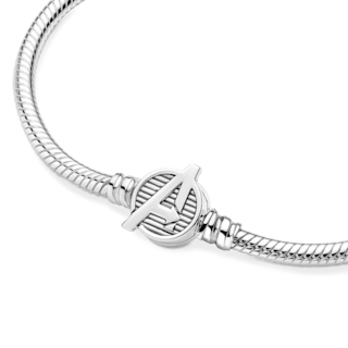 Foto 4 | Foto 4 | Pulsera Pandora Moments Cadena De Serpiente Con Marvel 590784c00 Cadena De Serpiente Icónica Colección Pandora Moments
