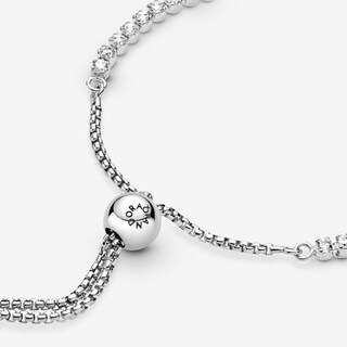 Foto 4 | Foto 4 | Pulsera Pandora De Tenis Deslizante Brillante Original 599375c01 Ajustable Joyería De Lujo Para Mujer Ideal Para Regalo