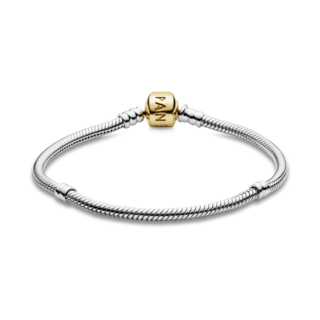 Foto 2 | Foto 2 | Pulsera Cadena De Serpiente Pandora Moments Dos Tonos 590702hg Cadena De Serpiente Icónica Colección Pandora Moments