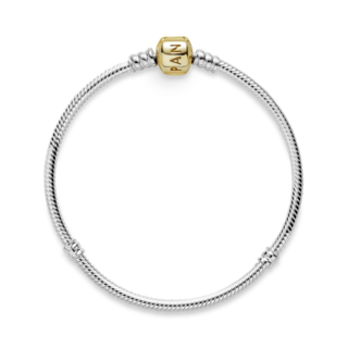 Foto 3 | Foto 3 | Pulsera Cadena De Serpiente Pandora Moments Dos Tonos 590702hg Cadena De Serpiente Icónica Colección Pandora Moments