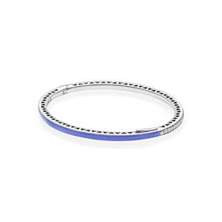 Foto 1 | Foto 1 | Corazones Radiantes De Pandora Esmalte Azul Princesa Clara 590537en82 Joyería De Lujo Para Mujer Ideal Para Regalo