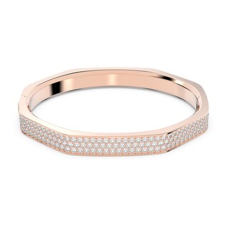 Foto 1 | Foto 1 | Pulsera Swarovski Dextera Forma Octagonal Blanco Baño Rosa 5655626 Joyería De Lujo Para Mujer Ideal Para Regalo